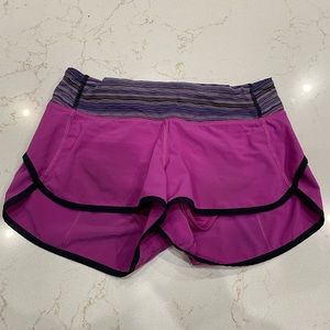 Lululemon Speed Short - Size 4 VGUC